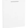 Tür für vollintegrierten Geschirrspüler 'Optikomfort Bengt932' weiß 59,6 x 70 x 1,6 cm