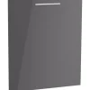 Tür für vollintegrierten Geschirrspüler 'Optikomfort Jonte984' anthrazit 59,6 x 70 x 1,6 cm