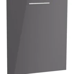 Tür für vollintegrierten Geschirrspüler 'Optikomfort Jonte984' anthrazit 59,6 x 70 x 1,6 cm