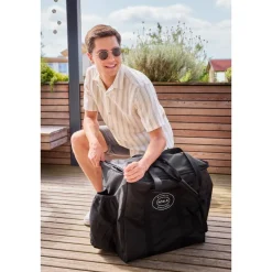 Tragetasche für Gasgrill 'Videro G2-P/E2-P' schwarz 53 x 37 x 53 cm