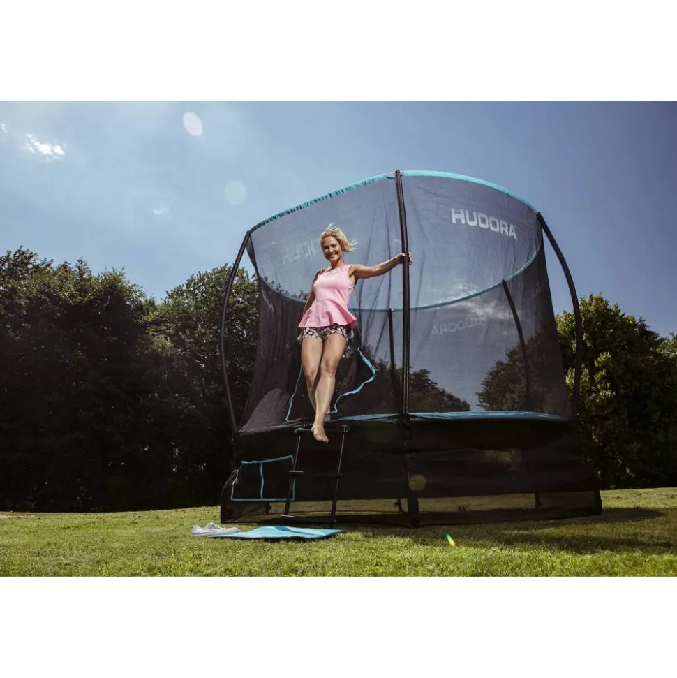 Trampolin 'Fantastic Complete 300V' blau Ø 300 x 252 cm