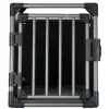Transportbox M Aluminium graphitfarben 55 x 61 x 74 cm