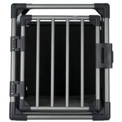 Transportbox M Aluminium graphitfarben 55 x 61 x 74 cm
