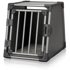 Transportbox M Aluminium graphitfarben 55 x 61 x 74 cm