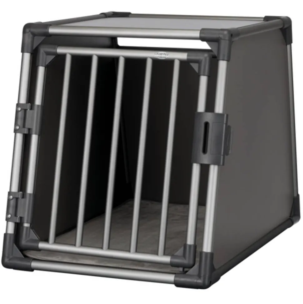 Transportbox M-L Aluminium graphitfarben 61 x 65 x 86 cm