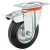 Transportgeräte-Lenkrolle mit Platte 160 mm