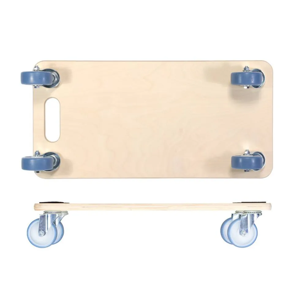 Transporthilfe 'MM1128' holzfarben 59 x 29 x 11 cm, 200 kg