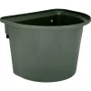 Transportkrippe Kunststoff dunkelgrün 39 x 26 x 32,5 cm 12 l