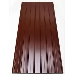 Trapezblech 'H12 Plus' terrakottafarben 200 x 90,6 x 0,04 cm