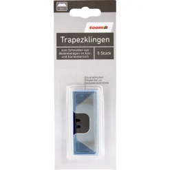 Trapezklingen Stahl 5 Stück