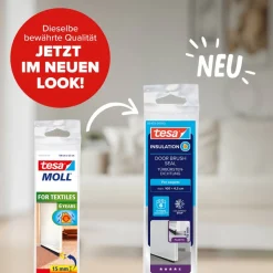 Türdichtschiene 'Insulation' für Textilböden weiß 100 x 4,3 cm
