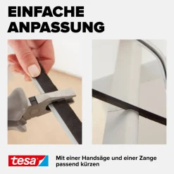 Türdichtschiene 'Insulation' für Textilböden weiß 100 x 4,3 cm