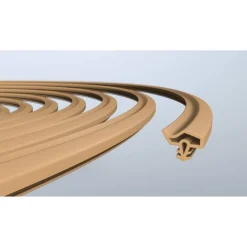 Türdichtung für Holzzarge Meterware beige