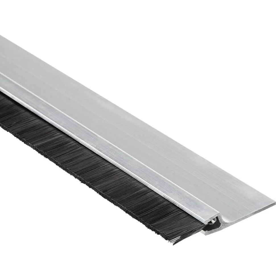 Türdichtungsbürste Aluminium blank 1000 x 45 mm