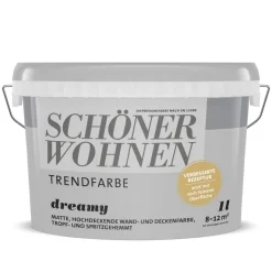 Trendfarbe 'Dreamy' grau matt 1 l