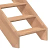 Treppe 'Paris' buchefarbend gerade 14 Stufen