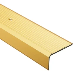 Treppenprofil Aluminium messingfarben, Breite 41 mm
