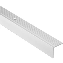 Treppenprofil Aluminium silber, Breite 19 mm