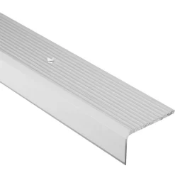 Treppenprofil Aluminium silber 1000 x 41 x 23 mm