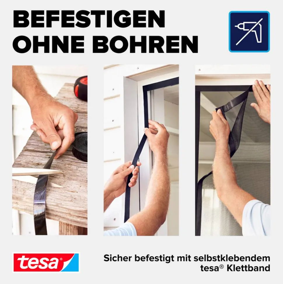 Türfliegengitter 'Magnet Vorhang' anthrazit 80 x 200 cm