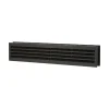 Türgitter 453 x 91 mm braun, 2-teilig