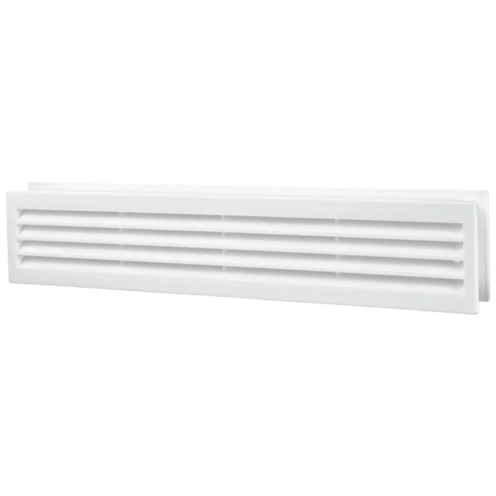 Türgitter 453 x 91 mm weiß, 2-teilig