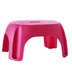 Tritthocker 'Fun' rosa 39 x 33 x 22 cm