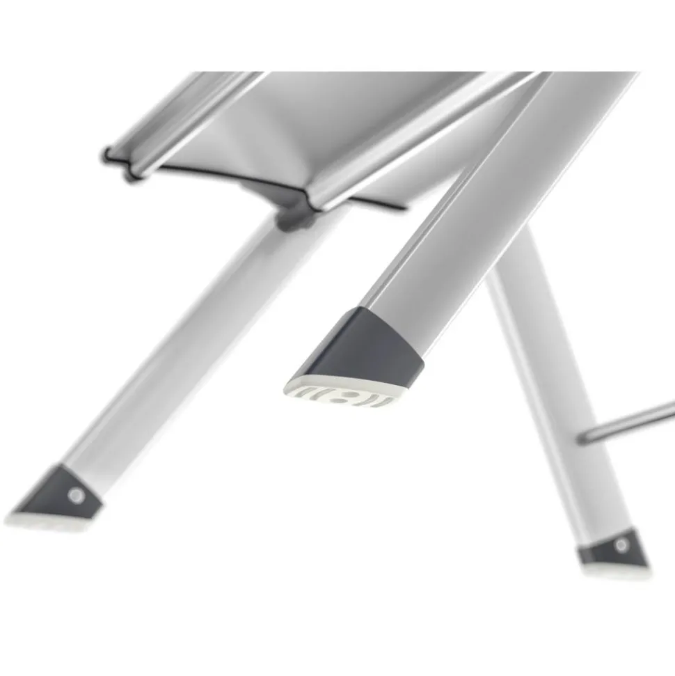 Trittleiter 'MK80 ComfortLine' 2 Stufen, silbern 44 cm