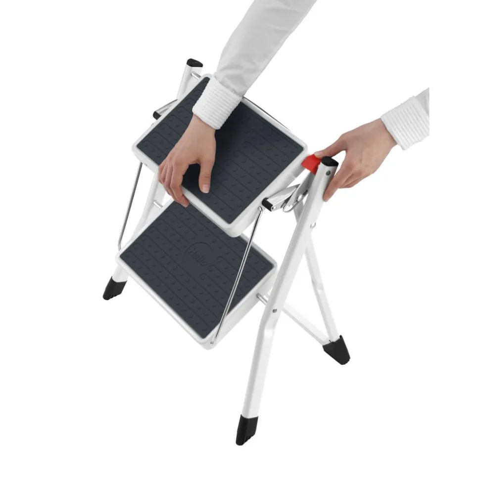 Trittleiter 'MK60 StandardLine' 2 Stufen, weiß 57,5 cm