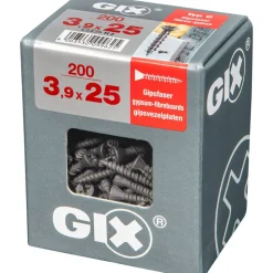 Trockenbauschraube 'Gix-C' PH2 Ø 3,9 x 25 mm 200 Stück
