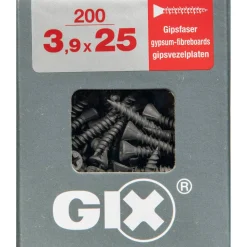 Trockenbauschraube 'Gix-C' PH2 Ø 3,9 x 25 mm 200 Stück