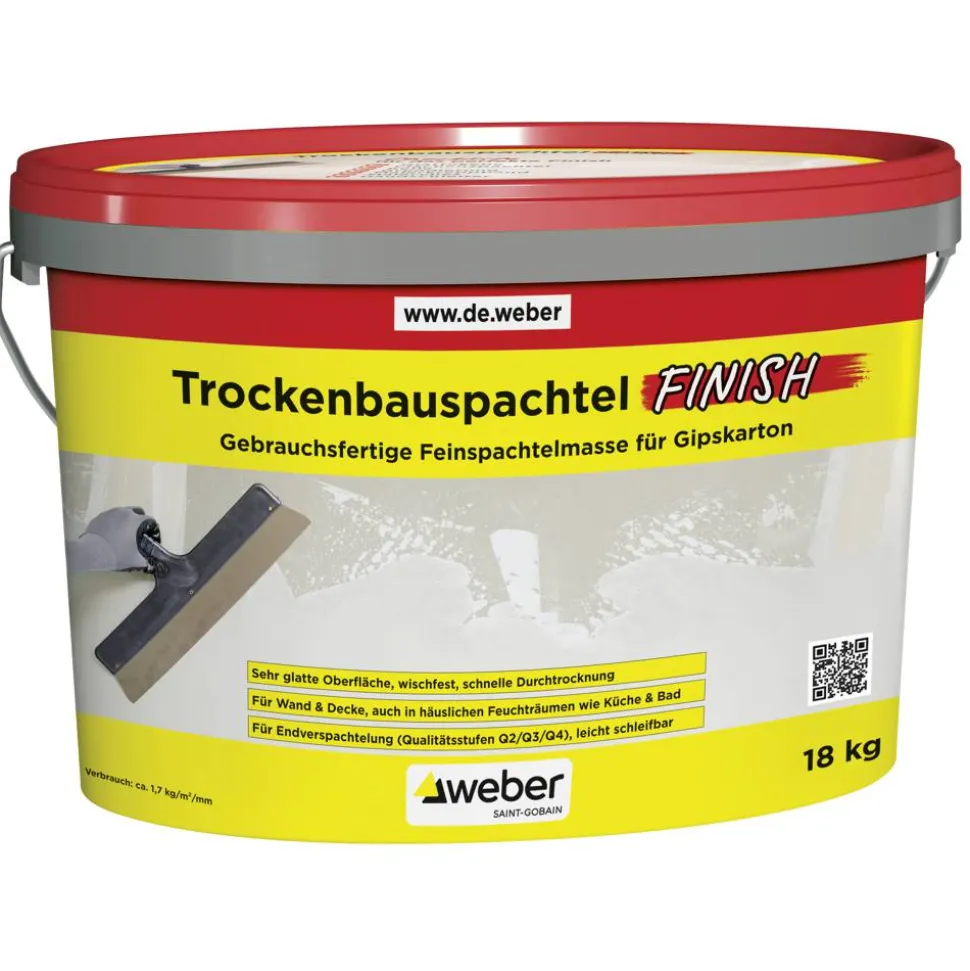 Trockenbauspachtel 'Finish' 18 kg