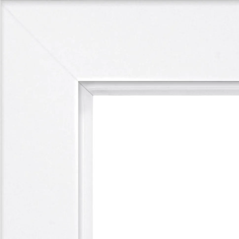 Türzarge Typ 3 Weißlack 73,5 x 12,5 cm