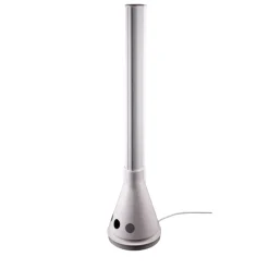 Turmventilator 2 in 1 mit Heizlüfter weiß 23,5 x 101 cm