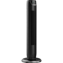 Turmventilator schwarz 91,8 cm mit Luftreiniger