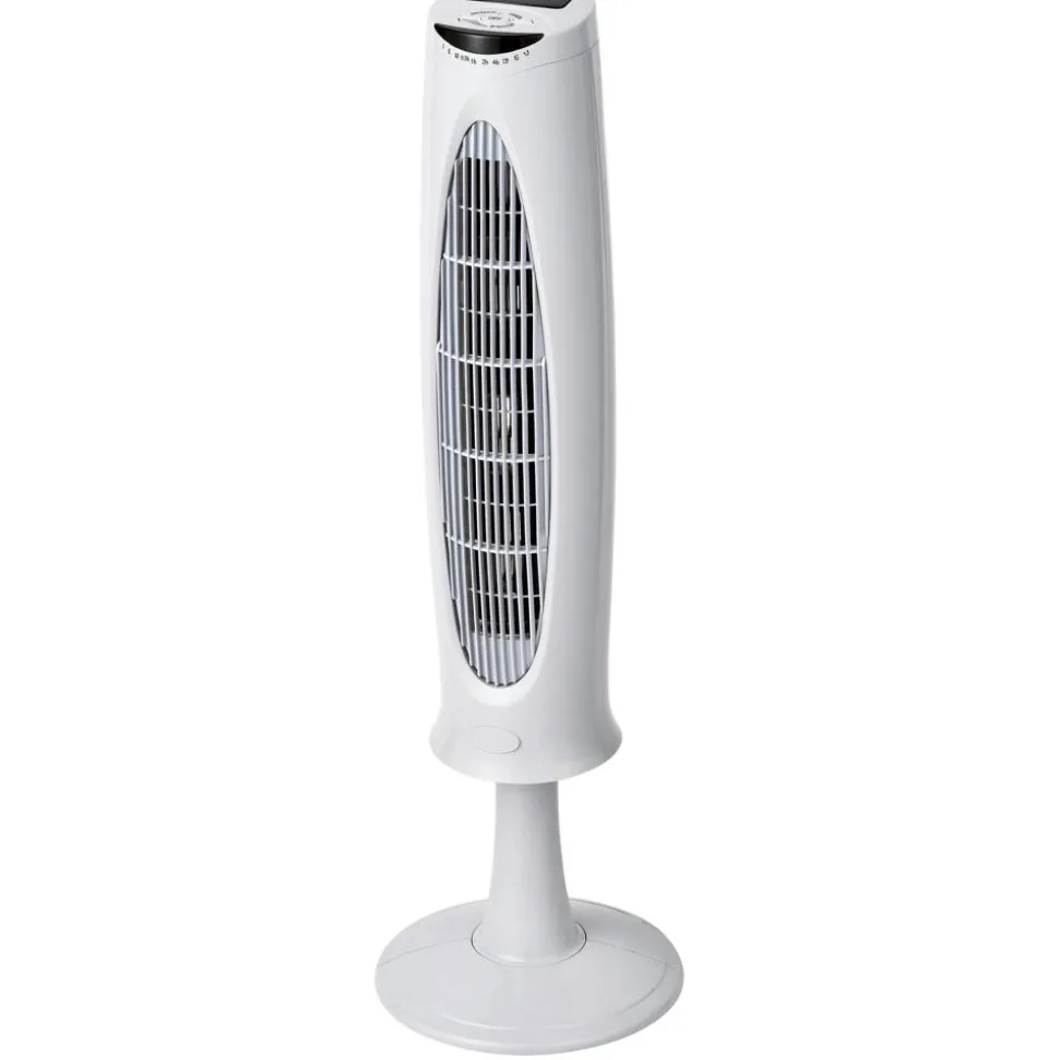 Turmventilator weiß 98 cm
