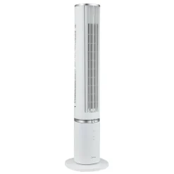 Turmventilator weiß 103,2 cm mit Luftreiniger