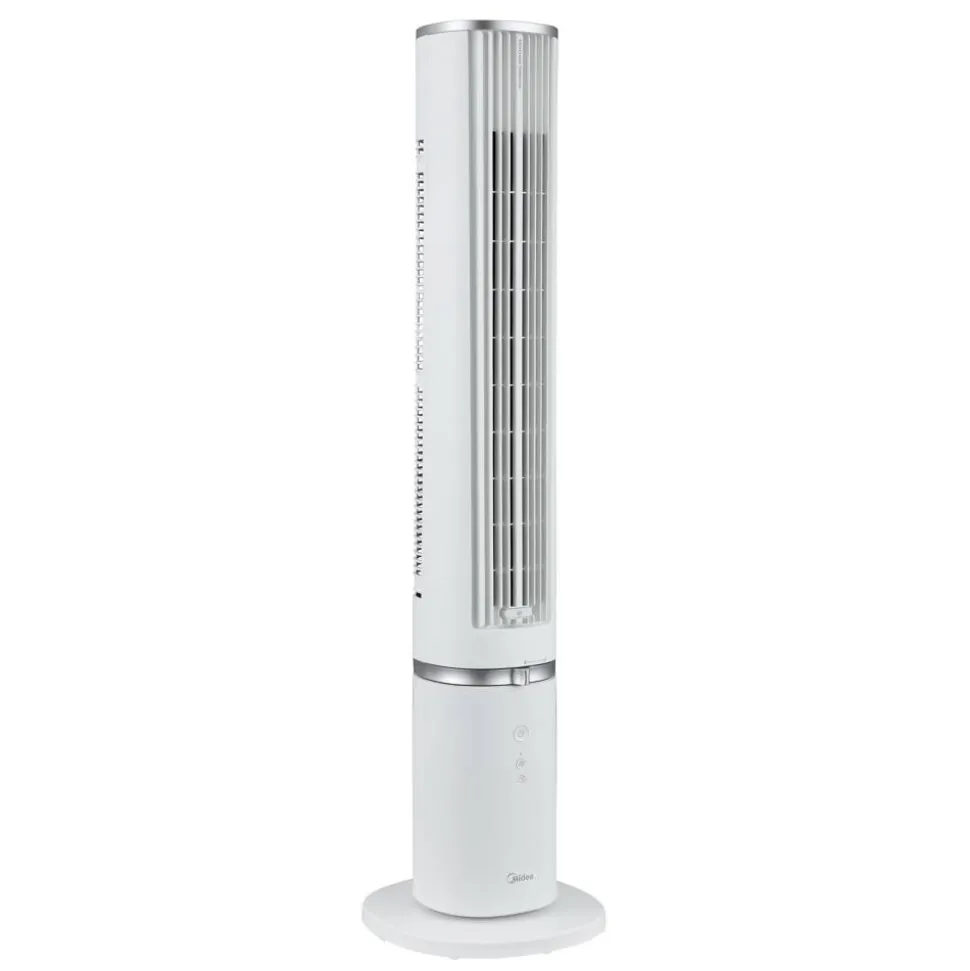 Turmventilator weiß 103,2 cm mit Luftreiniger
