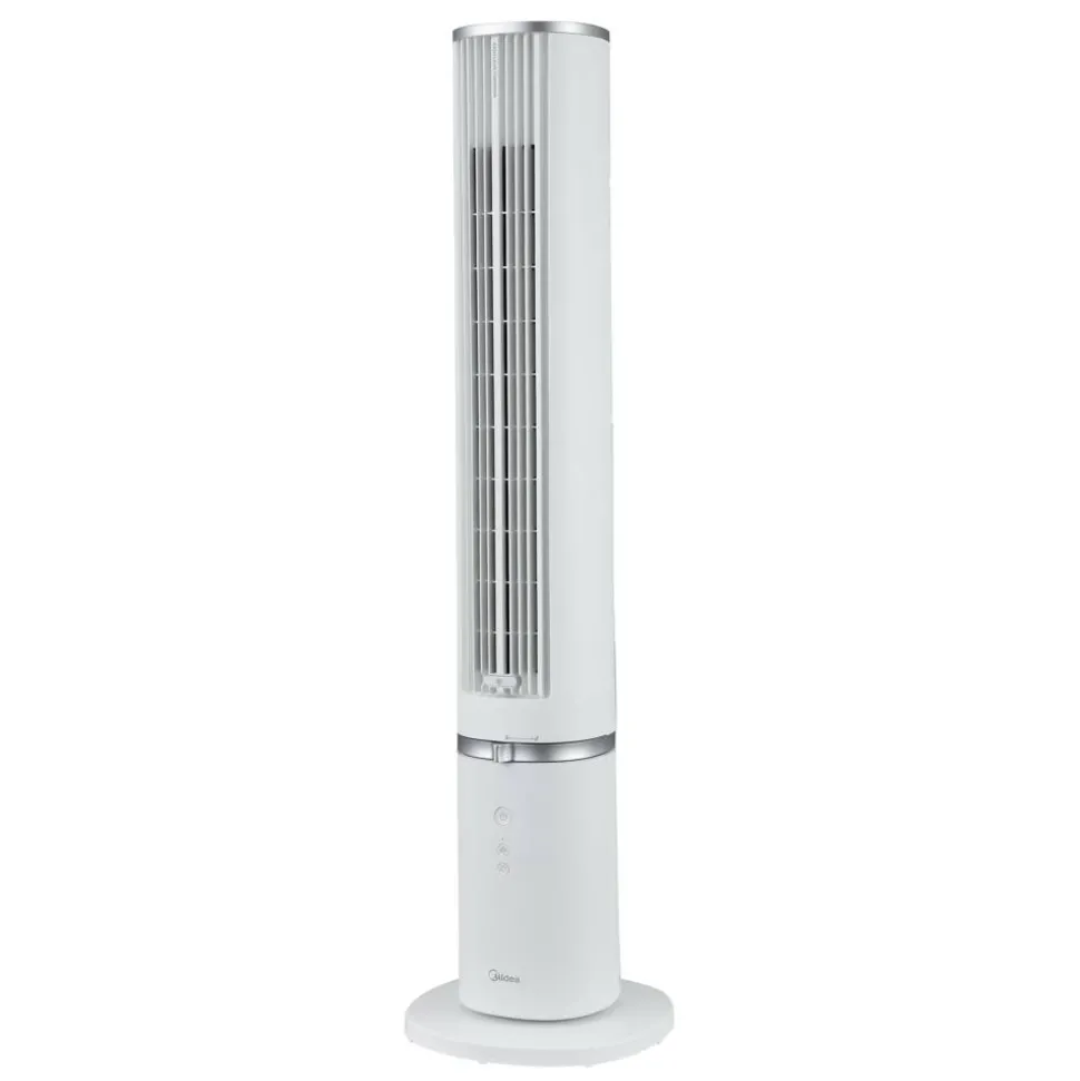 Turmventilator weiß 103,2 cm mit Luftreiniger