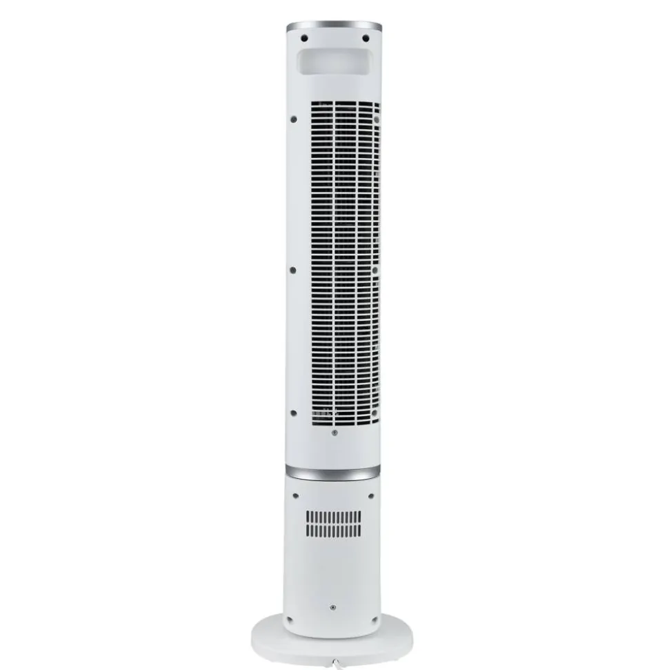 Turmventilator weiß 103,2 cm mit Luftreiniger
