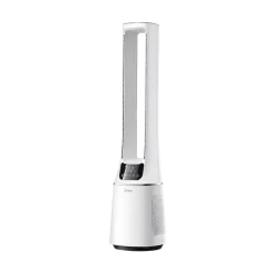 Turmventilator weiß mit Luftreiniger