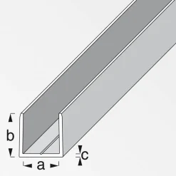 U-clampline 200 x 1,9 x 1,8 cm