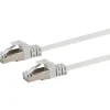 U/FTP-Netzwerkflachkabel CAT 6 weiß, 1,5 m