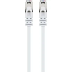 U/FTP-Netzwerkflachkabel CAT 6 weiß, 1,5 m