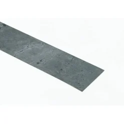 Umleimer 'K4895' Atlantic Stone Graphite, grau 500 x 4,5 cm