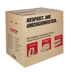 Umzugskarton mit Textfeld 65 l