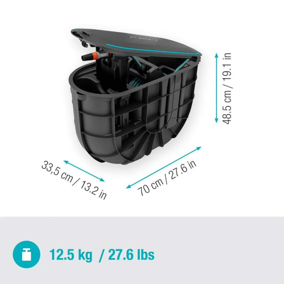 Undercover-Schlauchbox 'RollUp M' 20 m