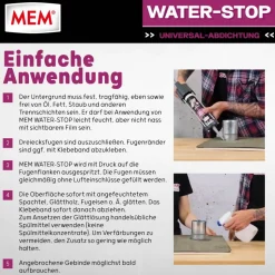 Universal-Abdichtung 'Water-Stop' 290 ml