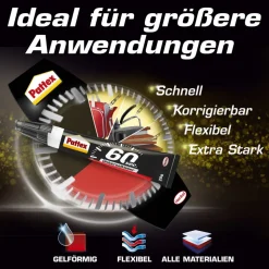 Universalkleber '60 sec.' transparent 20 g