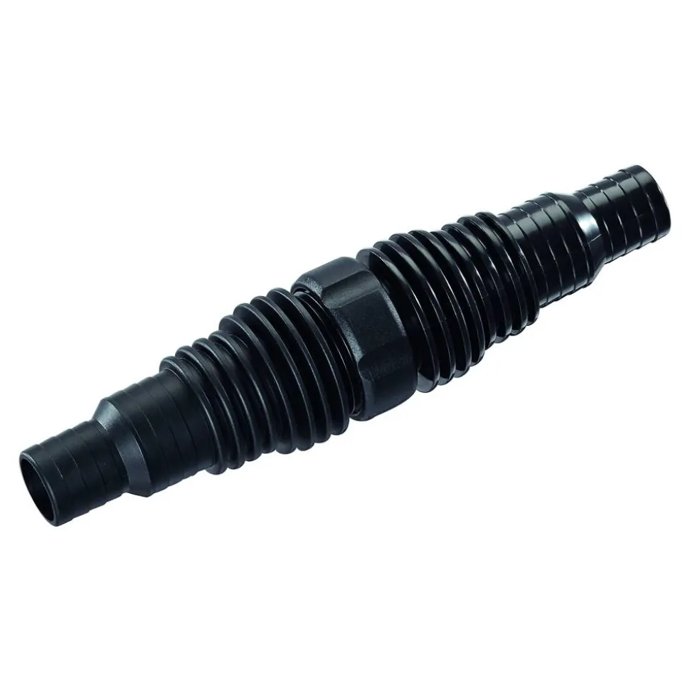 Universal-Schlauchverbinder-Set schwarz, 1"